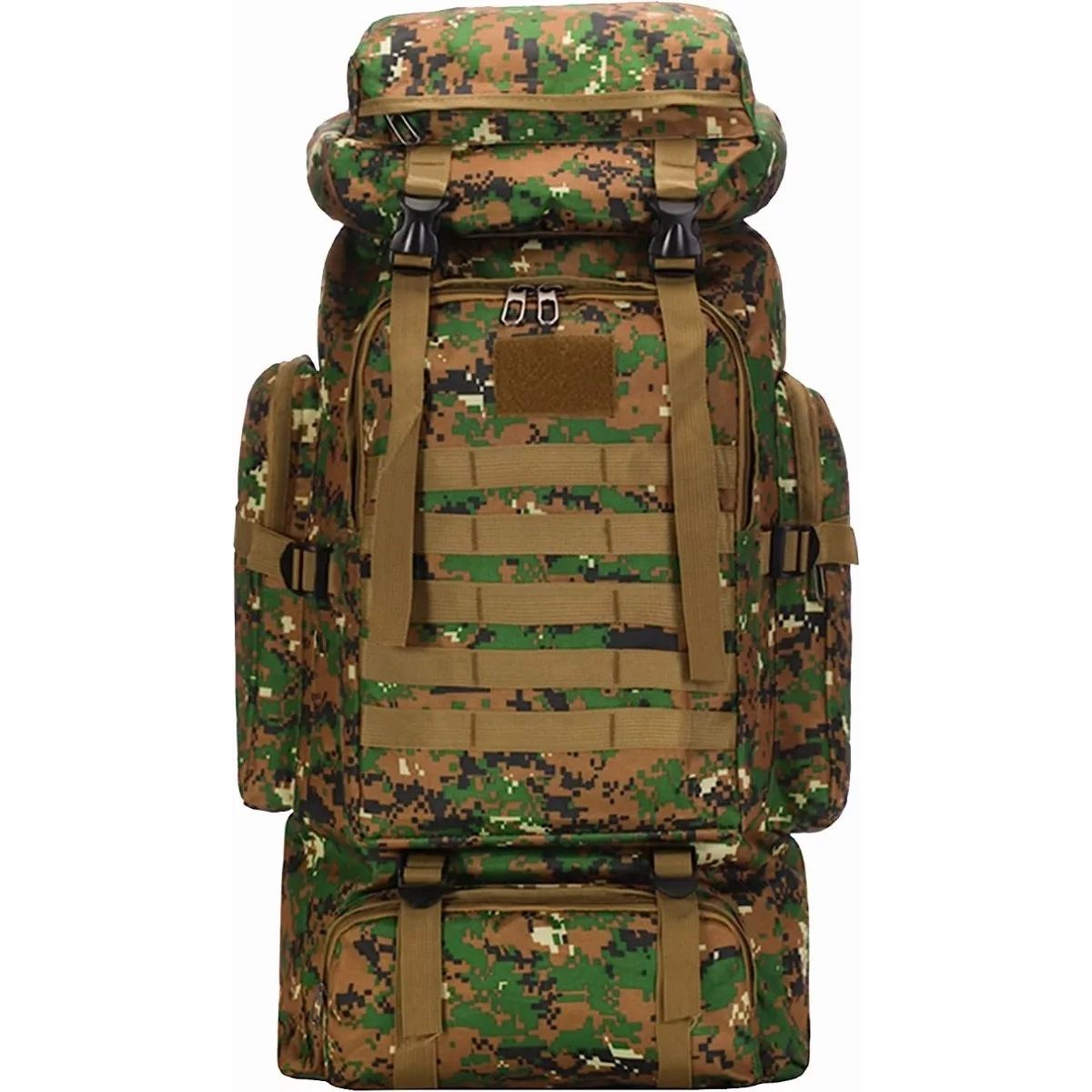 GENERICO - Mochila Tactica Militar Senderismo 80 Litros