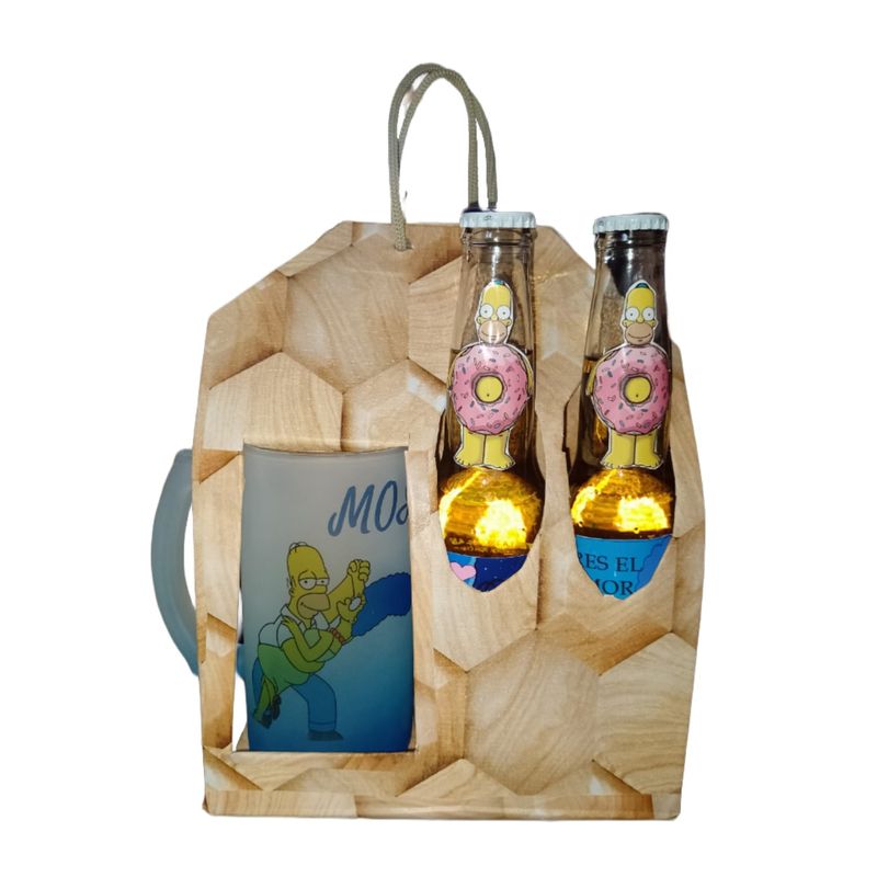 CORONA - Cervezas Corona  Y Shoppero Homero Simpson