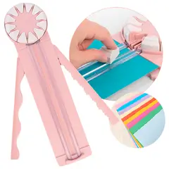 GENERICO - Guillotina Prepicadora Manual 12 En 1 Cizalla Corta Papel
