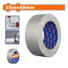 WADFOW - Cinta Adhesiva Multiuso 48 Mm 25 M Gris Wvt2h12