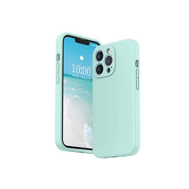 GENERICO - Funda Para Iphone 13 Pro Turquesa Resistente
