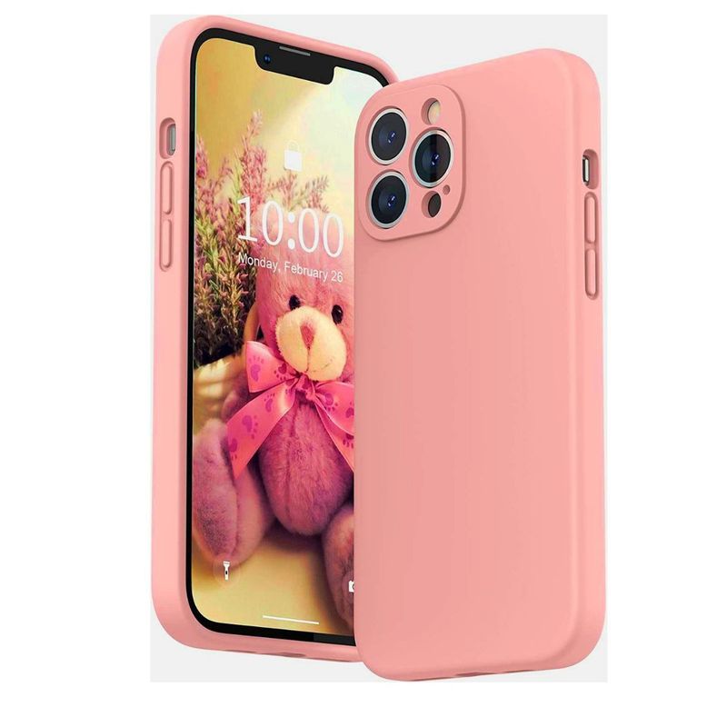 GENERICO - Funda Para Iphone 13 Pro Rosado Resistente