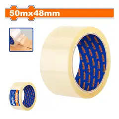 WADFOW - Cinta Adhesiva Para Embalaje 48 Mm 50 M Transparente