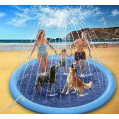 Imagen 2 del producto Piscina Inflable Tipo Fuente Para Niños Y Mascotas 150cm