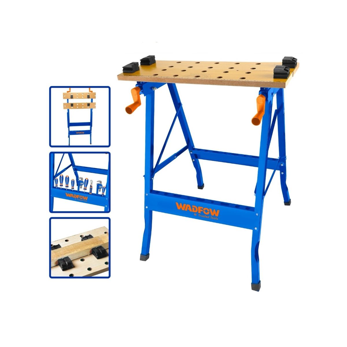 WADFOW - Banco De Trabajo Plegable Wadfow 100 Kg 60x63x75 Cm Wwe1525