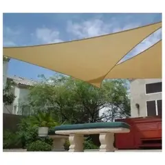 GENERICO - Vela Sombra 5mx5mx5m Toldos Vela Malla Sombra Triangular