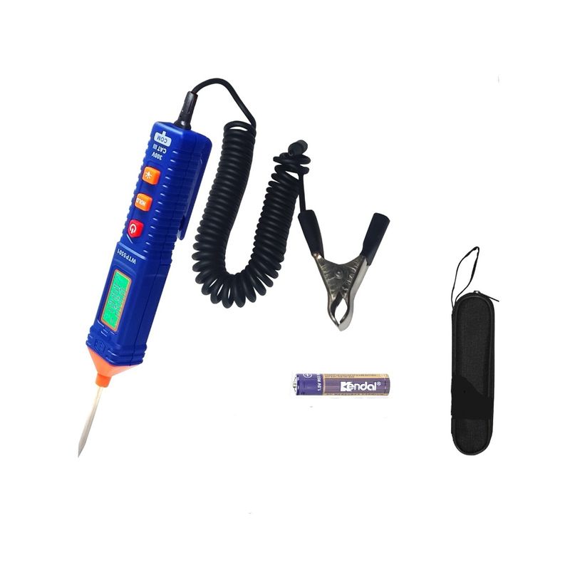 WADFOW - Probador De Corriente Automotriz Wadfow Dc 1-100v Wtp5501