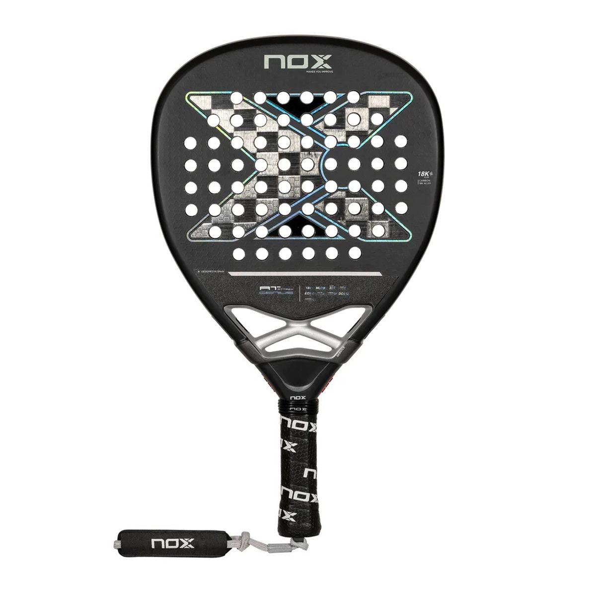 NOX - Pala Padel Nox At10 Genius Attack 18k By Agustin Tapia 2024
