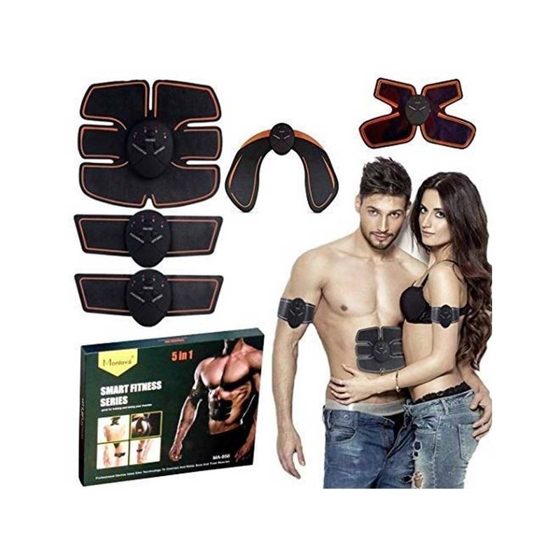 GENERICO - Electro Estimulador Muscular Completo 5 En 1.