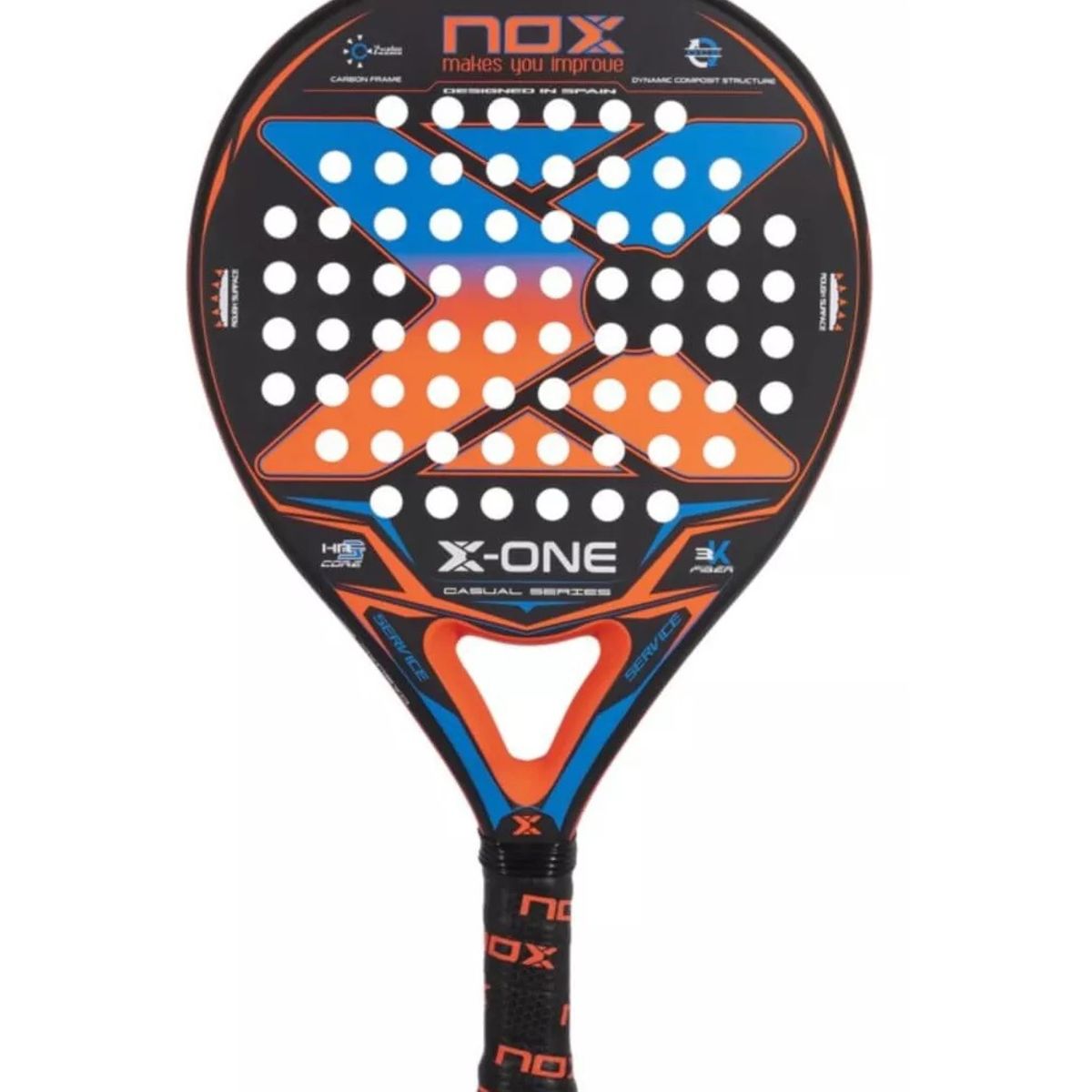 NOX - Pala Padel Nox X-one Evo Colours Rough Surface