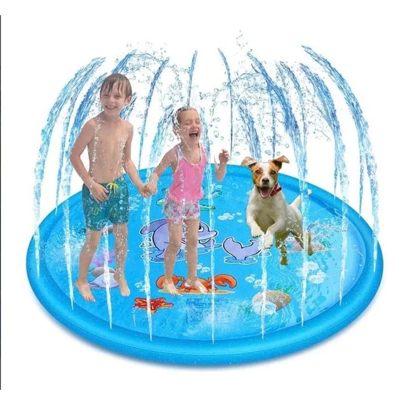 GENERICO - Piscina Portátil Fuente De Agua Niño Mascota 100cm