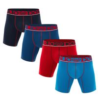 Pack de 4 Boxer Medio Algodón Hombre
