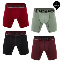 GIOVACCHINO - Pack de 4 Boxer Medio Algodón Hombre