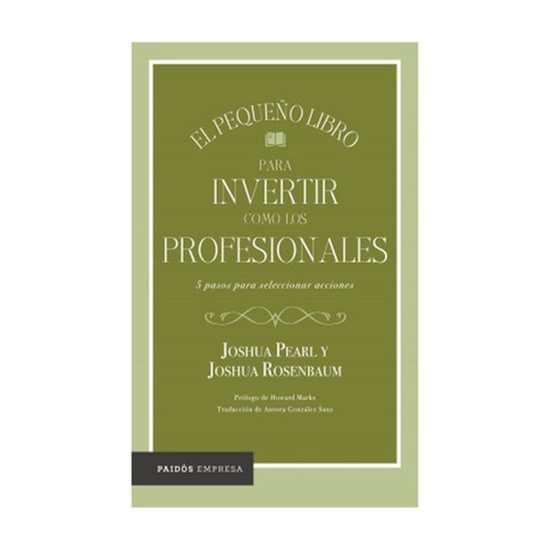 PAIDOS - El Pequeño Libro Para Invertir Como Los Profesionales