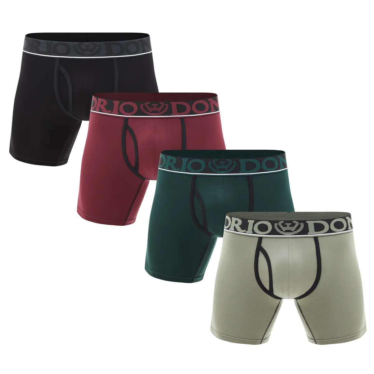 GIOVACCHINO - Pack de 4 Boxer Medio Algodón Hombre