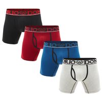 Pack de 4 Boxer Medio Algodón Hombre