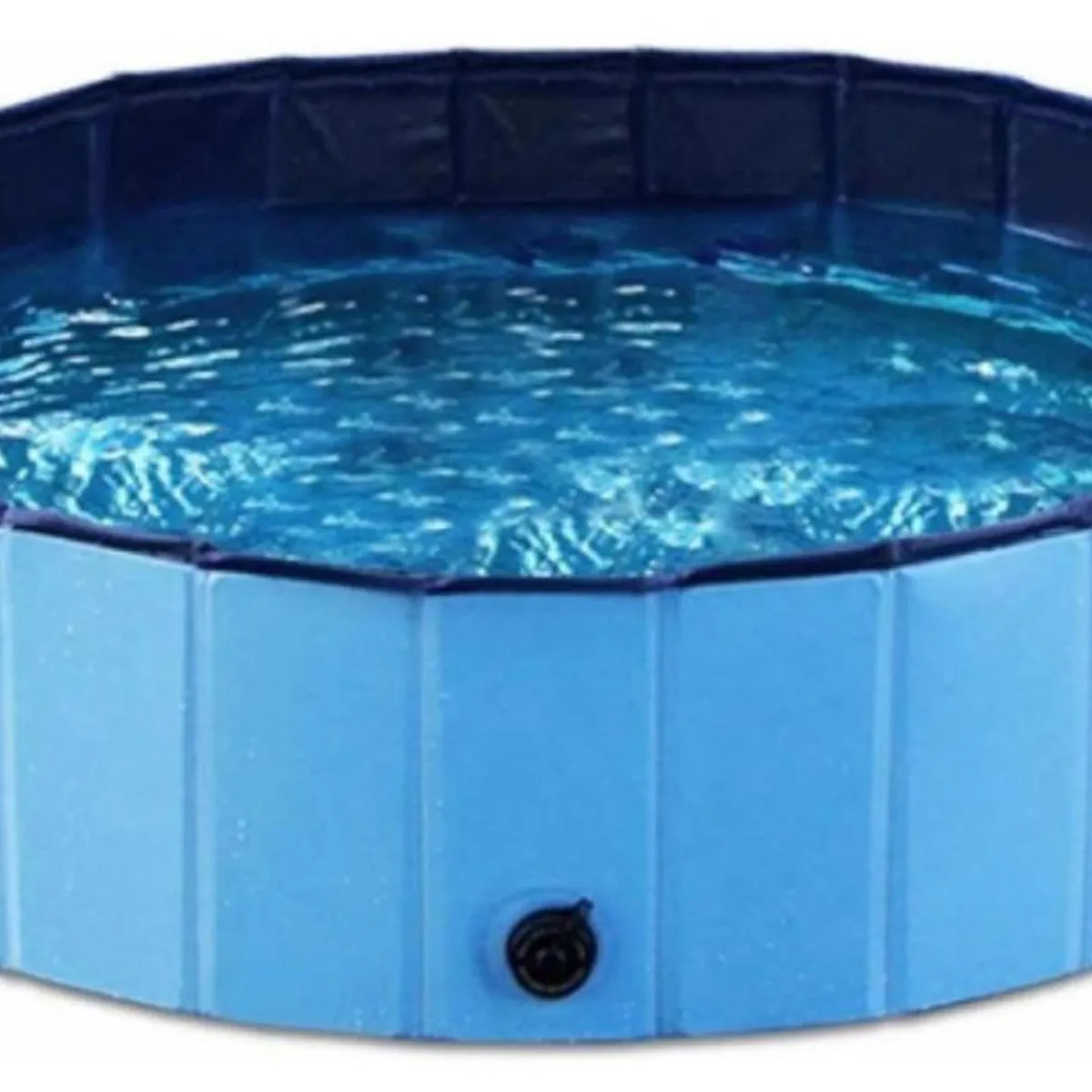 GENERICO - Piscina Plegable Para Mascotas Perro Ducha Verano 120x30cm