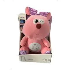 GENERICO - Peluche Musical Para Bebe Proyector Luz Nocturn Ruido rosado