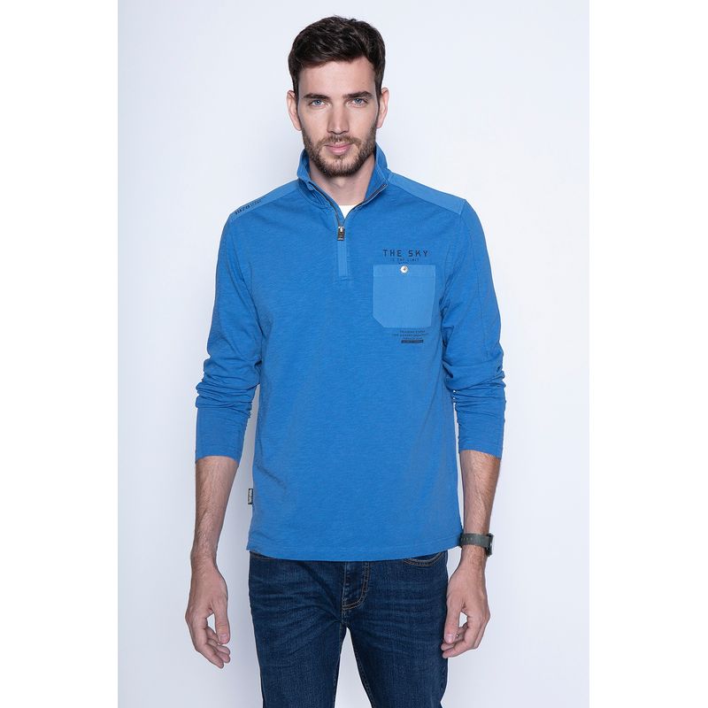 FEROUCH - Polera Delaware Azul Ferouch