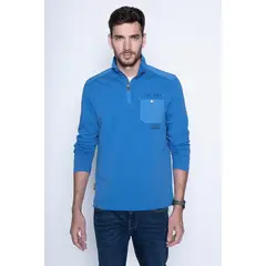 FEROUCH - Polera Delaware Azul