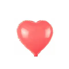GENERICO - Globo Metalico De Corazón Rosa