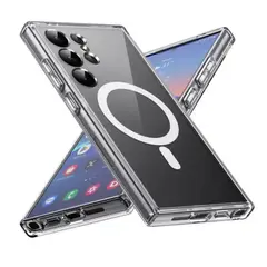 GENERICO - Carcasa Magnética Para Samsung S24 Ultra Magsafe