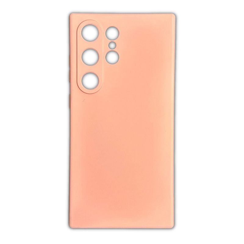 GENERICO - Carcasas Silicona Color Para Samsung S24 ULTRA - Rosado