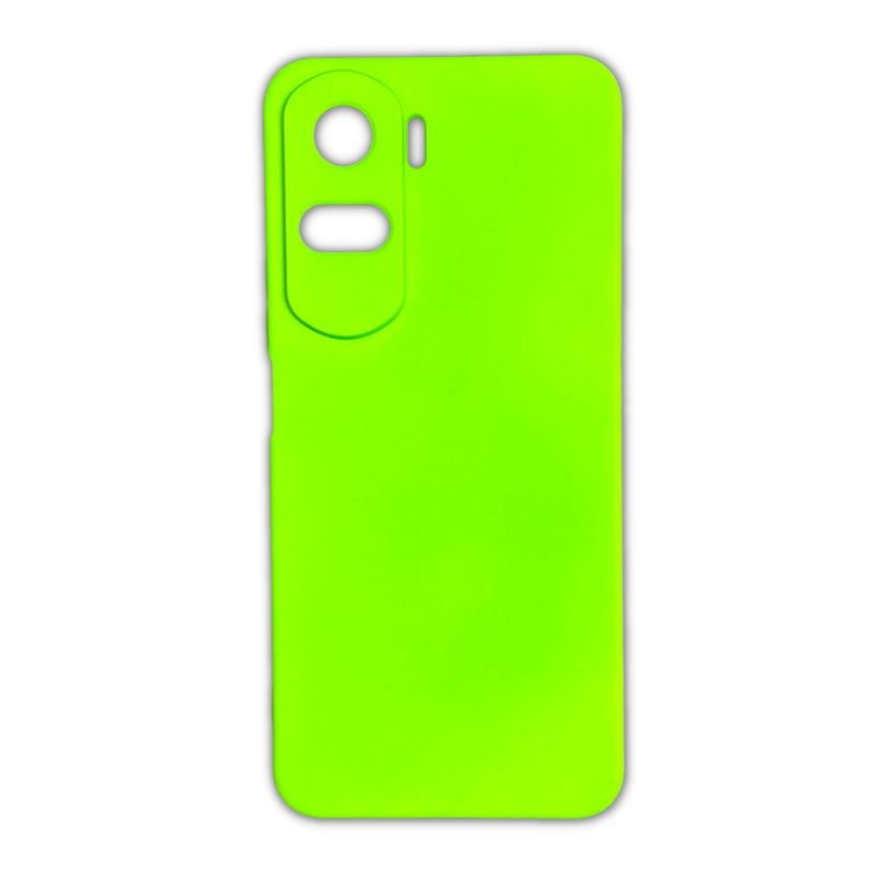 GENERICO - Carcasa Silicona Color Para Honor 90 Lite - Verde Fluor