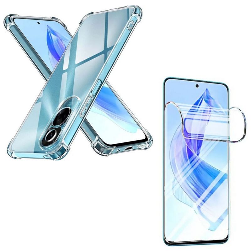 GENERICO - Carcasas Transparente Ref Para Honor 90 Lite Mas Hidrogel