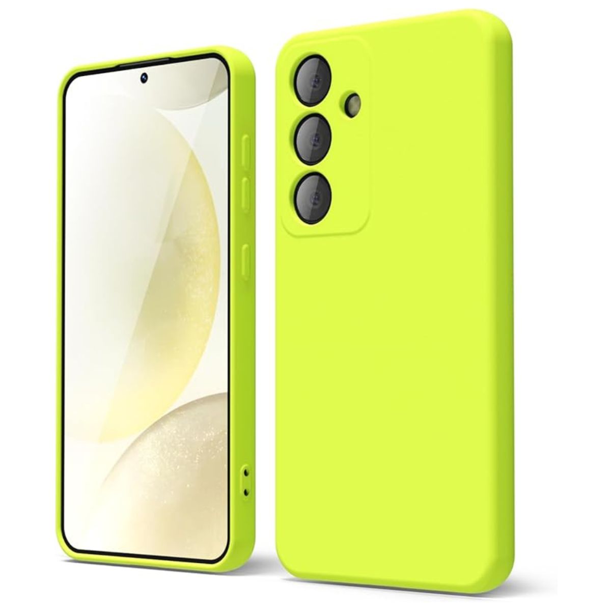 GENERICO - Carcasas Silicona Color Para Samsung Galaxy S24 - Verde Lima