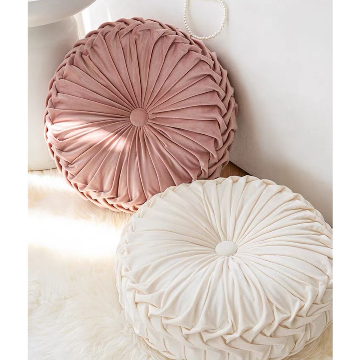 GENERICO - Cojín Velvet Redondo 40cm