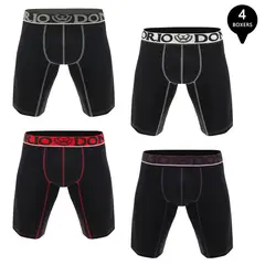 GIOVACCHINO - Pack de 4 Boxer Largo Algodón Hombre