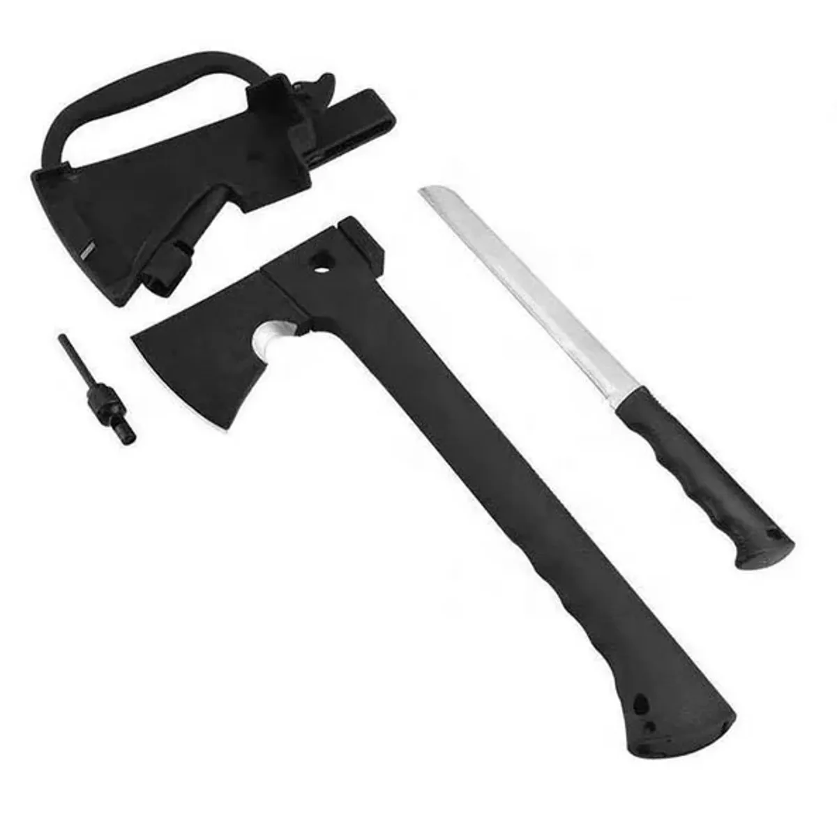 DEFENSOR FOREVER - Hacha Multifuncional Para Camping Caza Supervivencia
