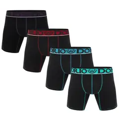 GIOVACCHINO - Pack de 4 Boxer Medio Algodón Hombre