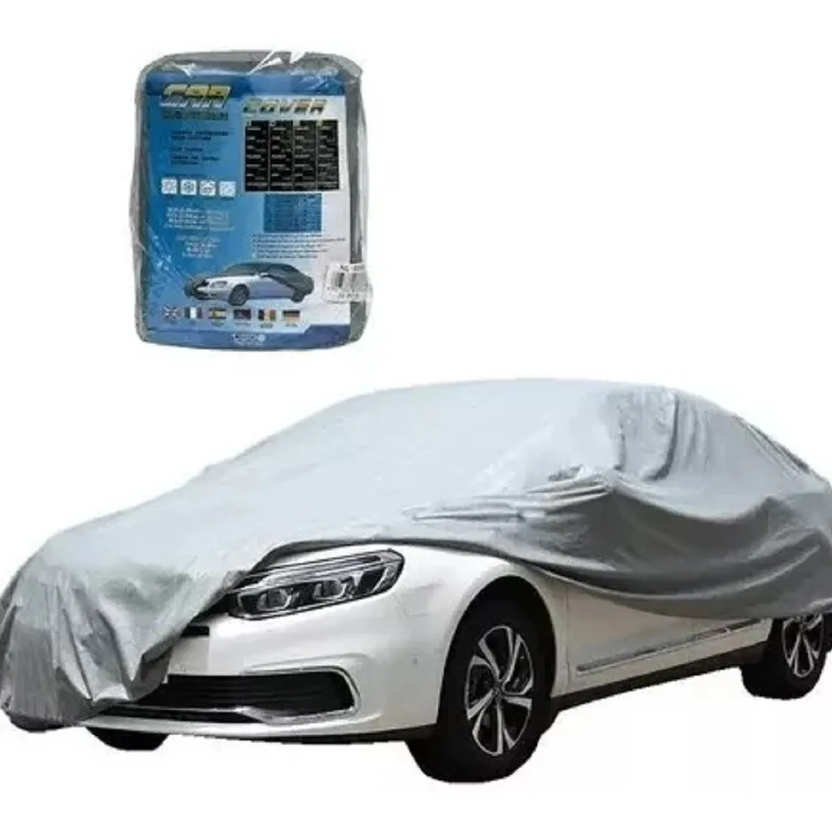 GENERICO - Carpa Funda Cubre Auto Premium Impermeable Talla M