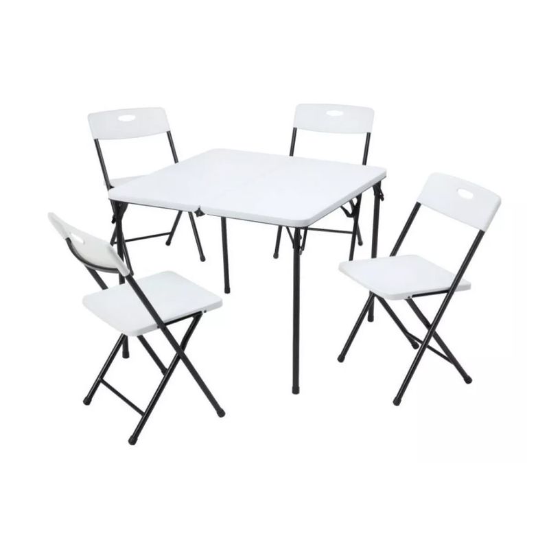 GENERICO - Comedor Casino Con 4 Sillas 86 Cm Mesa