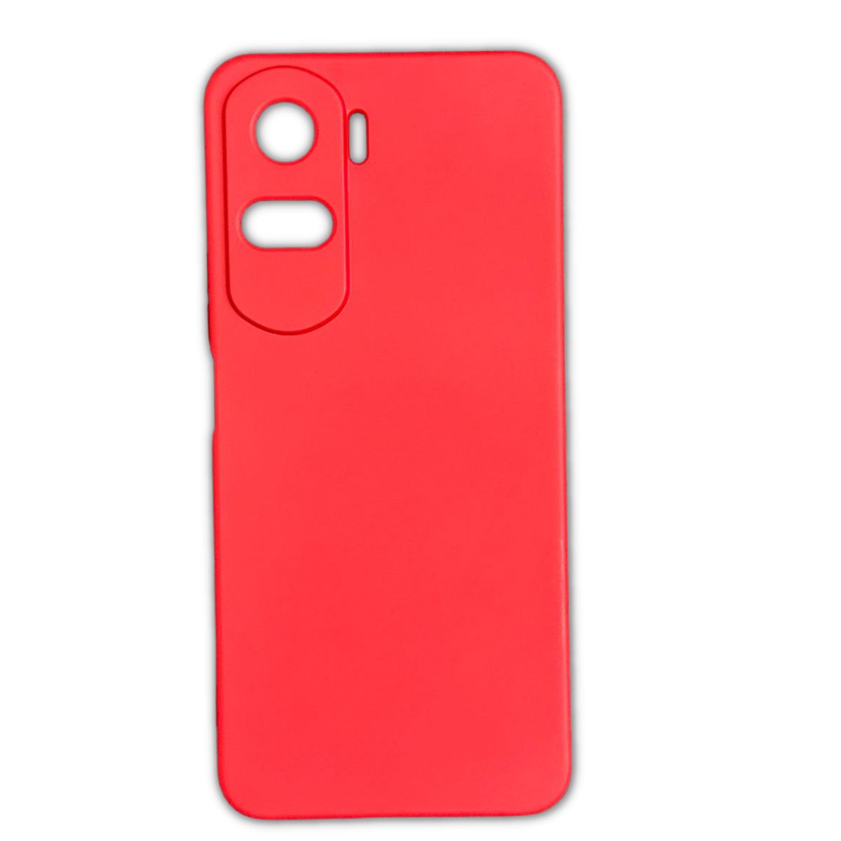 GENERICO - Carcasa Silicona Color Para Honor 90 Lite - Rojo