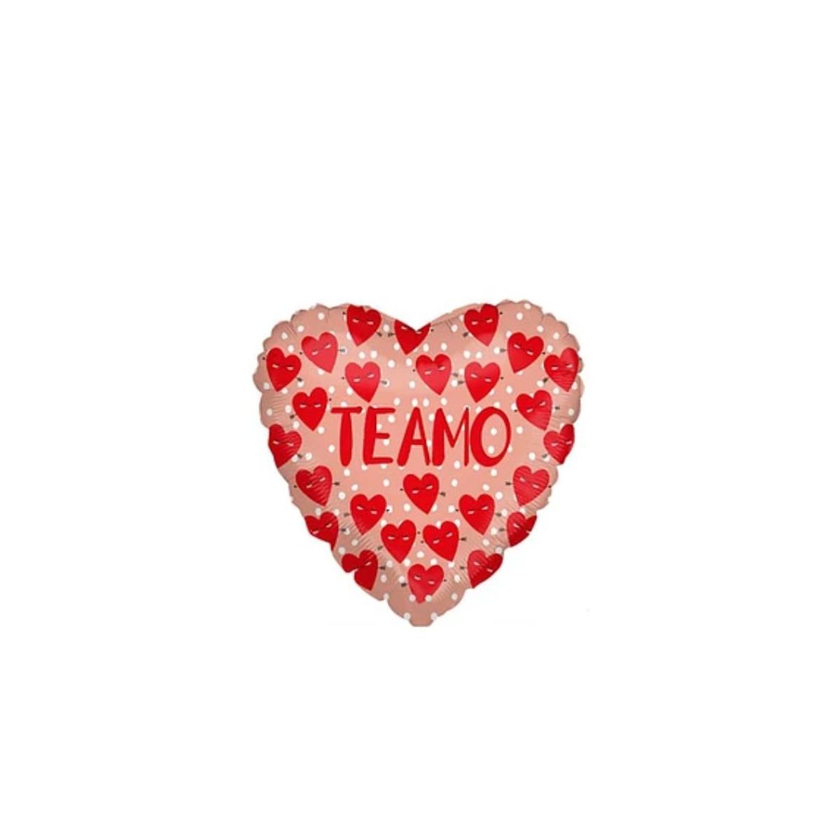 GENERICO - Globo Metálico Corazones Te Amo 45cm