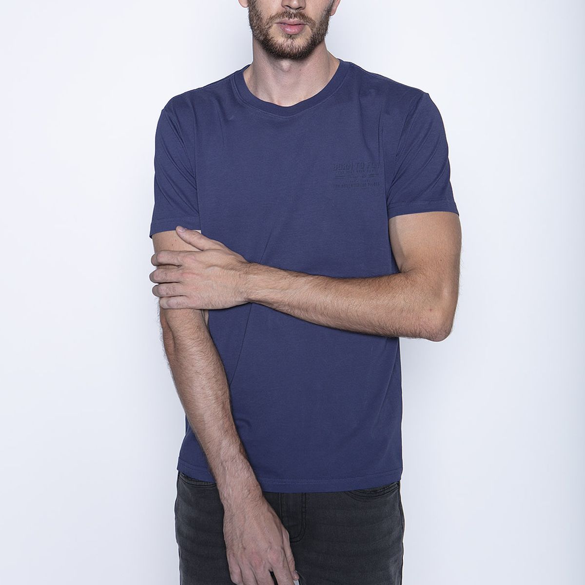 FEROUCH - Polera Brooklyng Azul Ferouch