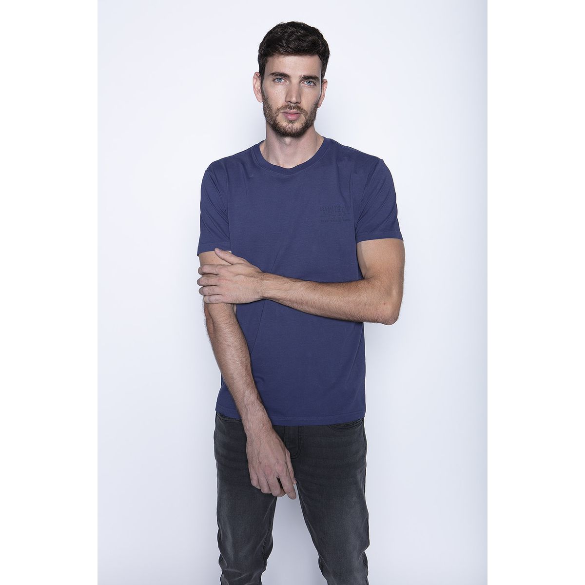 FEROUCH - Polera Brooklyng Azul Ferouch