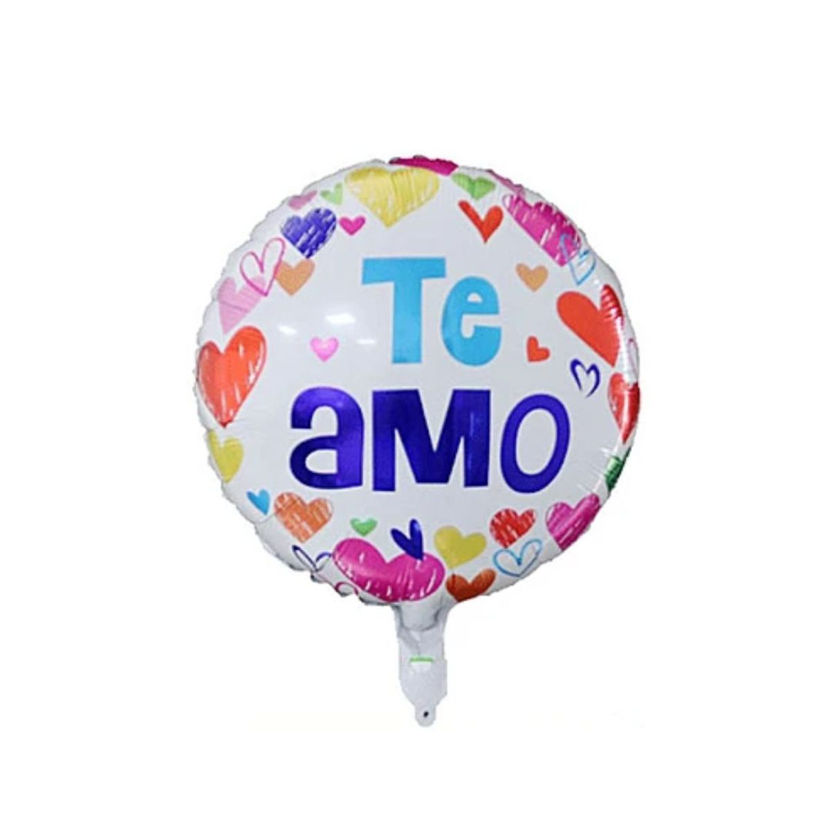 GENERICO - Globo Metálico Redondo Te Amo 45 Cm