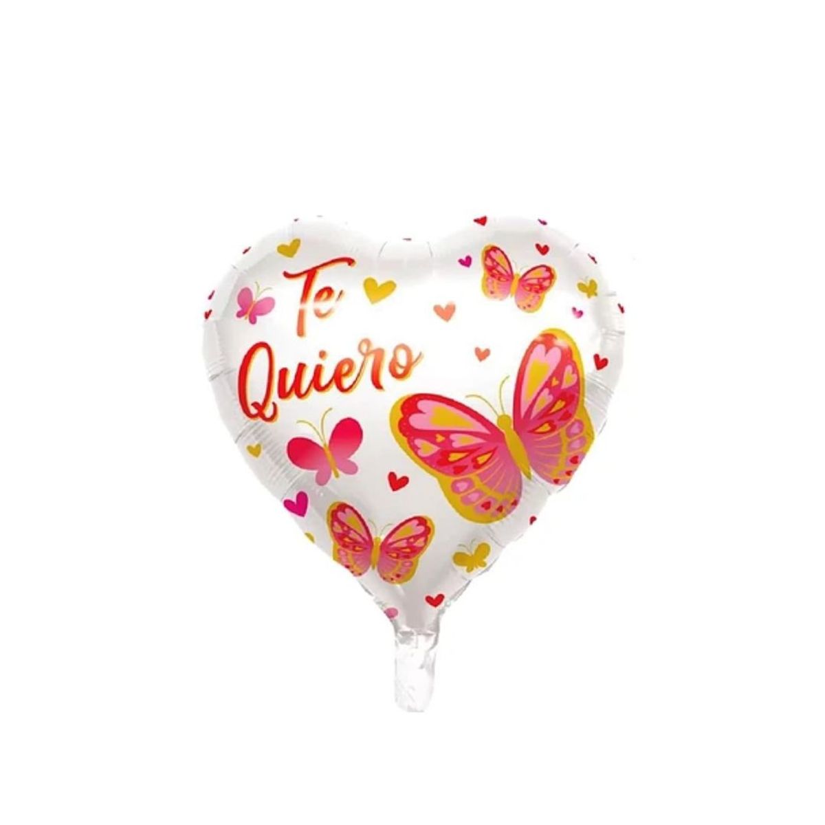 GENERICO - Globo Metálico Corazón Te Quiero 45cm