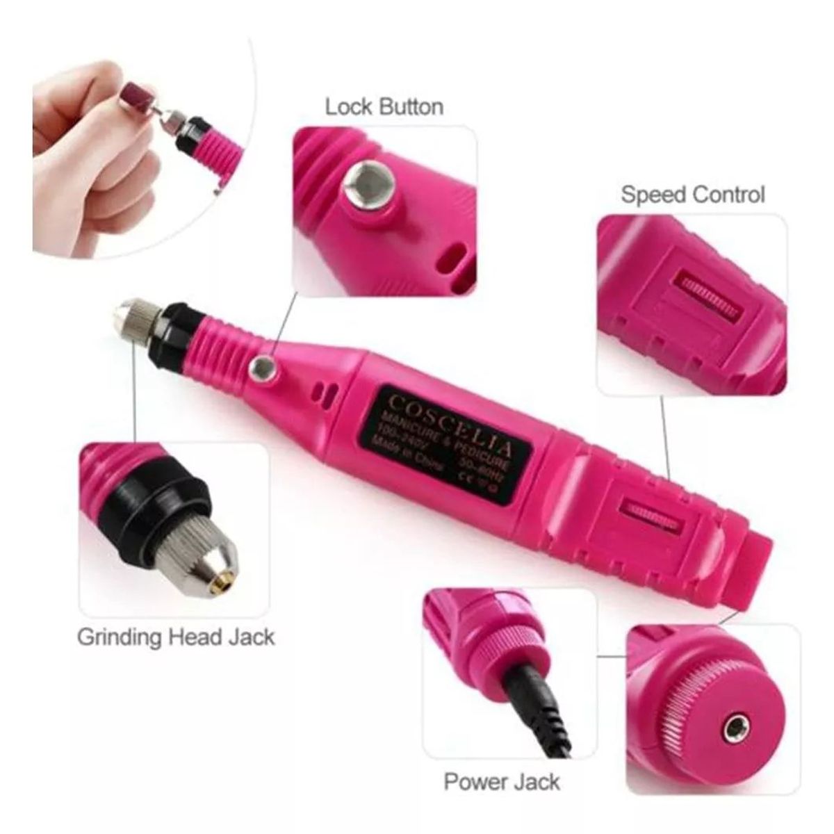 KUANGYE - Torno Grabador Eléctrico Para Vidrio