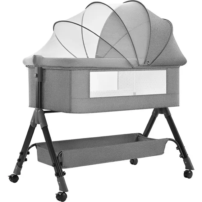 BLUEDREAMER - Cuna plegable móvil multifuncional cuna para co-cama