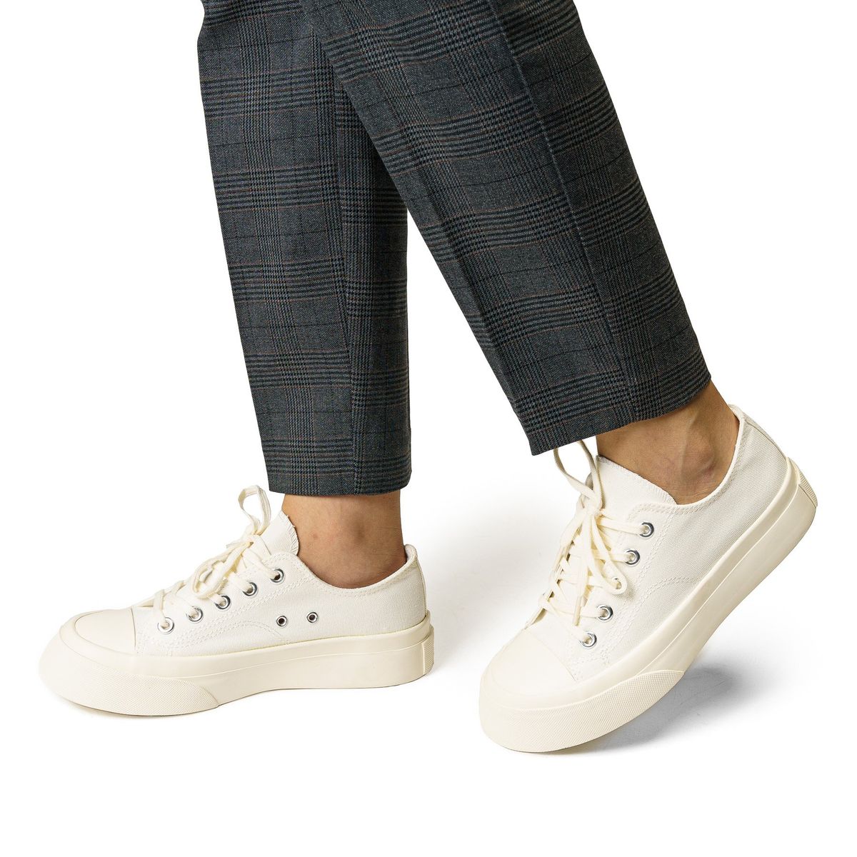 HERIEL - Zapatilla Mujer Blanco Tamar Heriel