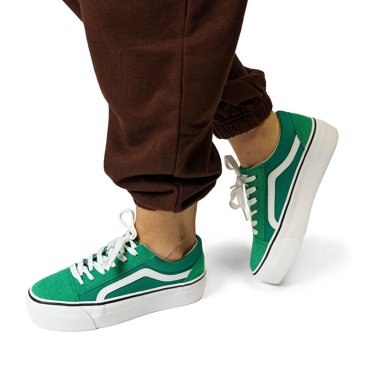 BOTELI - Zapatilla Mujer Verde Lourdes Boteli