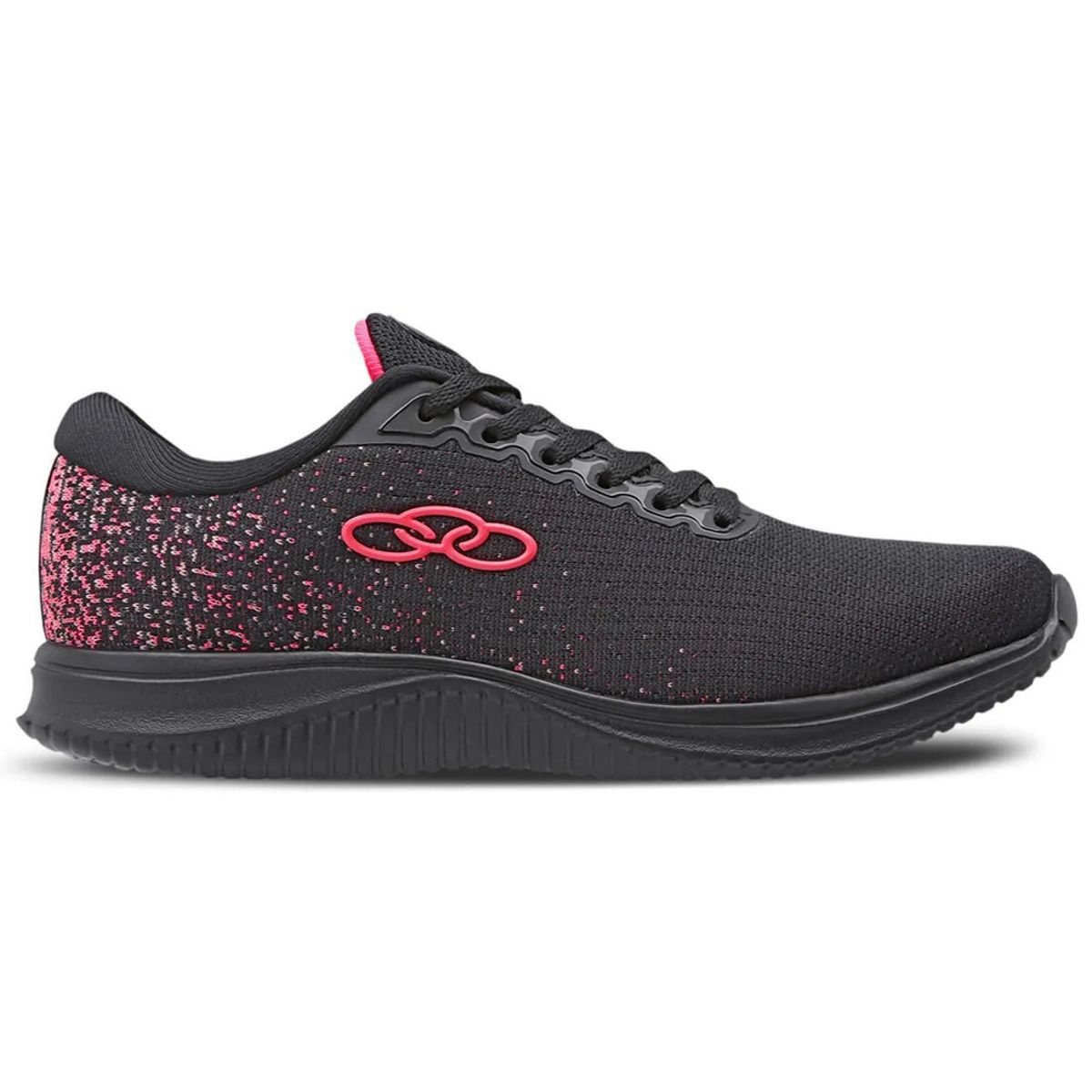 OLYMPIKUS - Zapatilla Mujer Venus 2 Negro/Rosado Olympikus