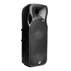 CIPRIANI - CAJA ACUSTICA PORTABLE 2X15 CON MICROFONO