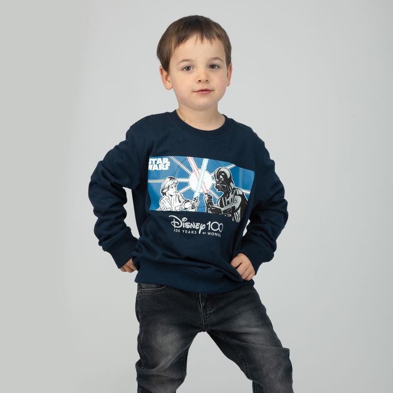 DISNEY - Poleron Niño Disney 100 War Azul Disney