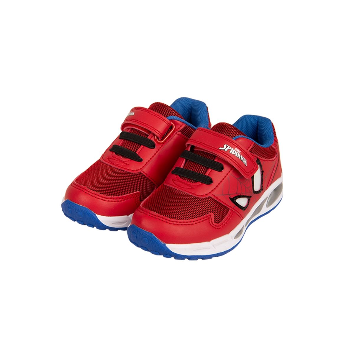 MARVEL - Zapatilla con Luces Niño Ojos Spiderman Rojo Marvel